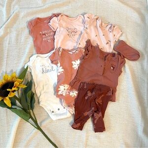 Carters for baby girl bundles 3M